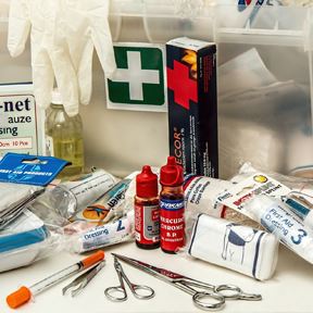 Campervan first aid kit basics (photo courtesy of Pixabay) Campervan first aid kit basics (photo courtesy of Pixabay)