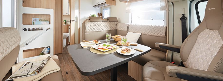 Motorhome or Campervan (picture courtesy Bürstner)