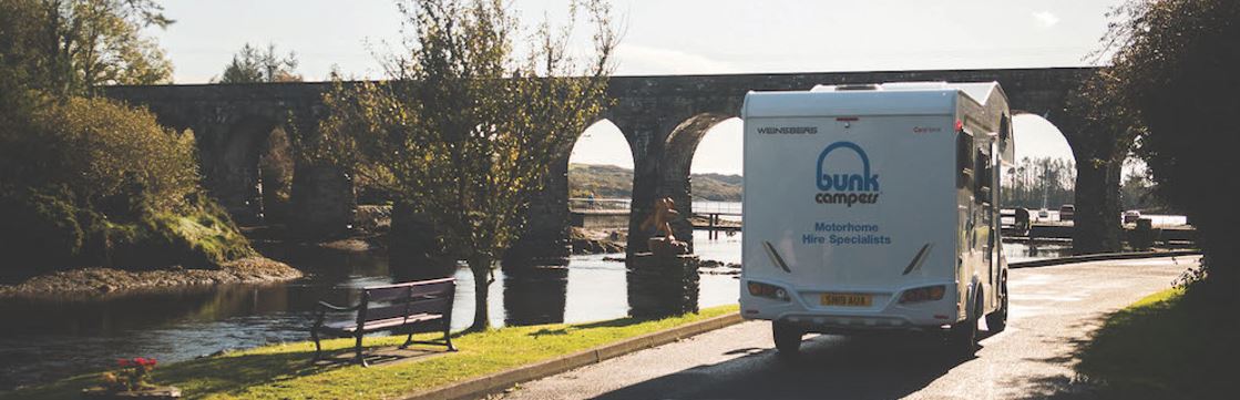 Motorhome hire - picture Bunk Campers