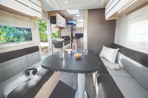 Chausson 644 Motorhome Interior with Bed Layout Chausson 644 Motorhome Interior with Bed Layout