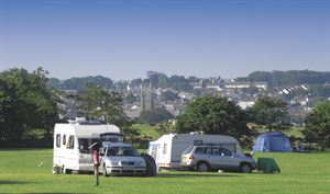 Caravans at Trewan Hall Caravans at Trewan Hall