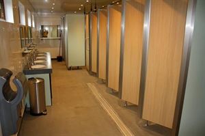 Red Kite Touring Park washrooms (Photo courtesy of Red Kite) Red Kite Touring Park washrooms (Photo courtesy of Red Kite)
