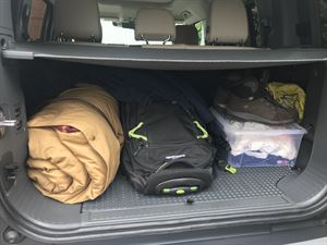 Land Rover Defender boot space Land Rover Defender boot space