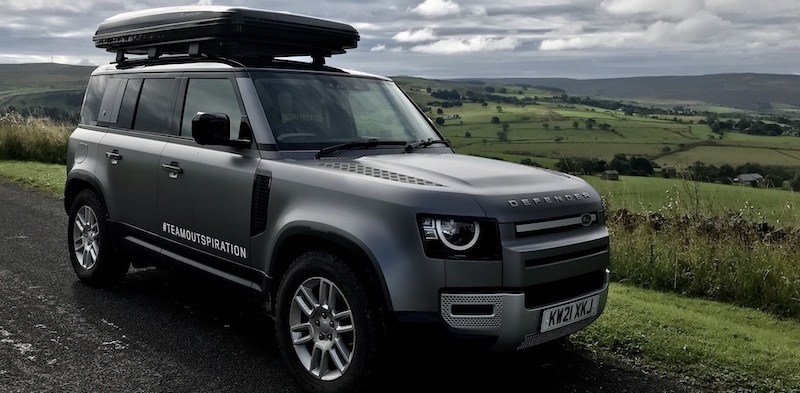 The Land Rover Defender 110 + Autohome roof tent Land Rover Defender roof tent eden Valley
