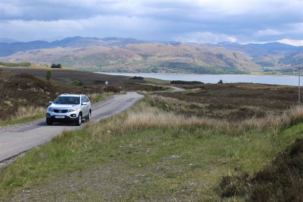 On a road trip in Scotland On a road trip in Scotland