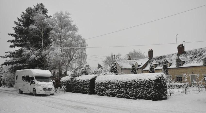 Winter advice for motorhomes