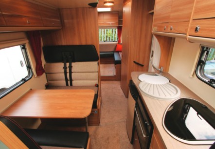 Motorhome interior Motorhome interior