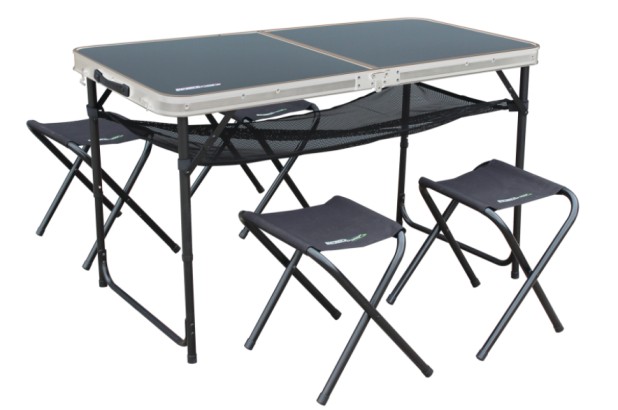Capri Picnic Table & Stool Set