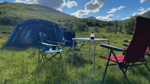 The Joro Air Eco Dura 600XL pitched