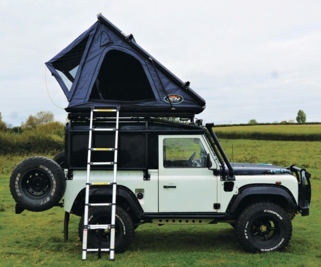 An ADV Roof Tent Edge ADV roof tent