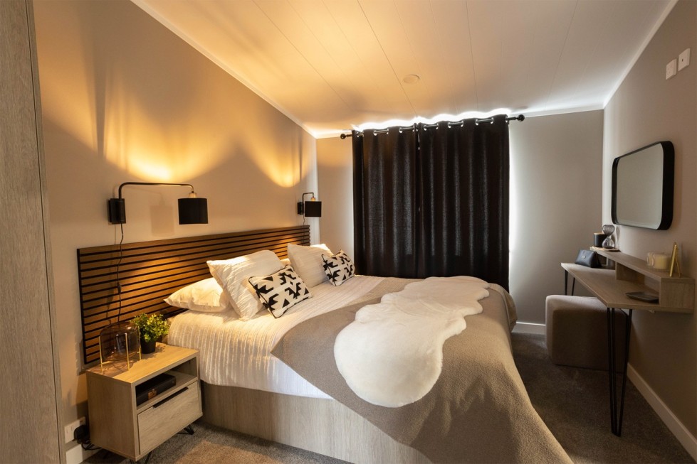 The master bedroom The master bedroom