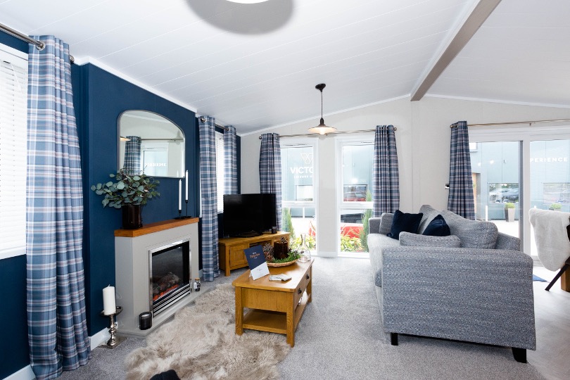 The living room inside the Parkview holiday home The living room inside the Parkview holiday home