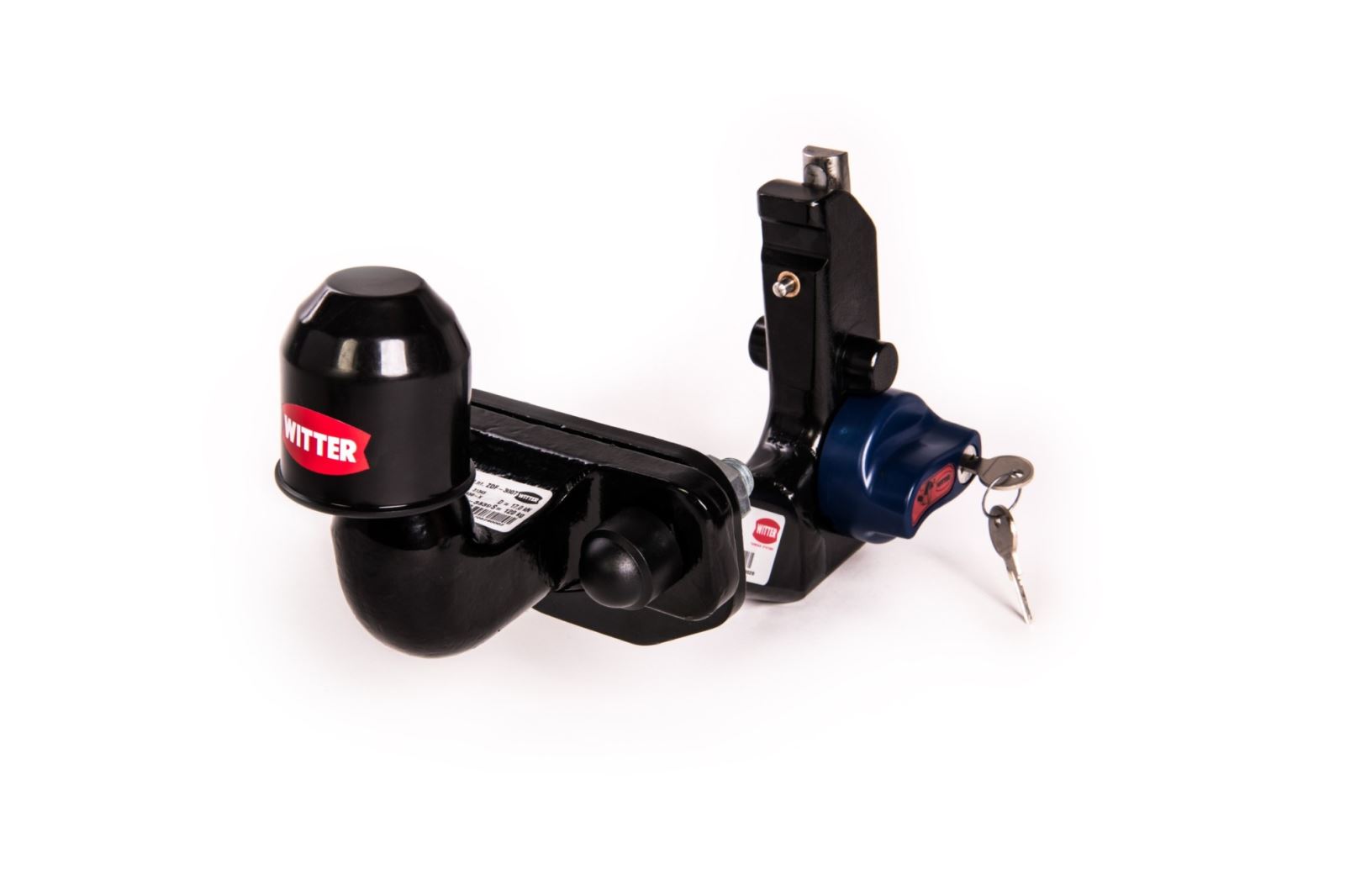 A detachable flange towbar A detachable flange towbar