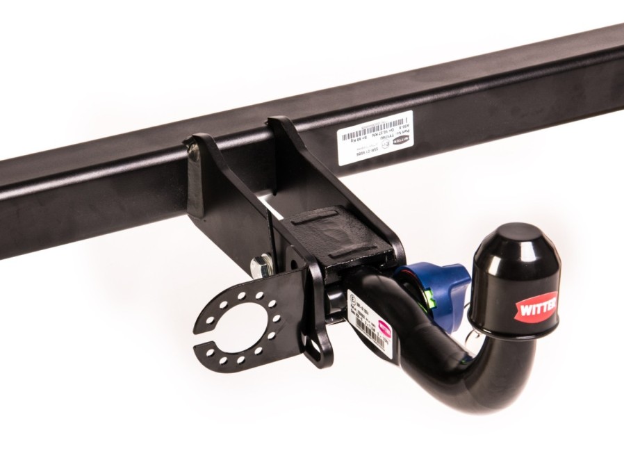 A detachable swan towbar A detachable swan towbar