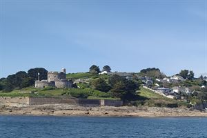 St Mawes and castle from the ferry (photo courtesy of Sarah Warburton) St Mawes and castle from the ferry (photo courtesy of Sarah Warburton)