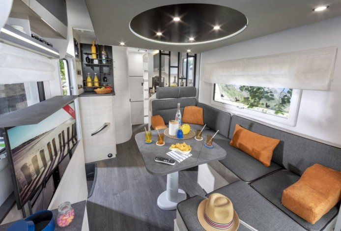 Inside the Chausson 660 Titanium Inside the Chausson 660 Titanium