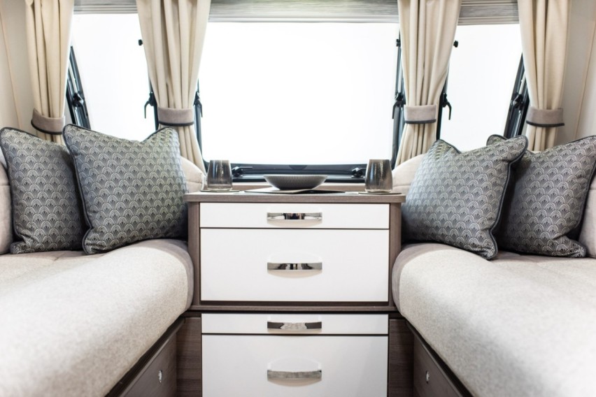The lounge inside the Cruiser