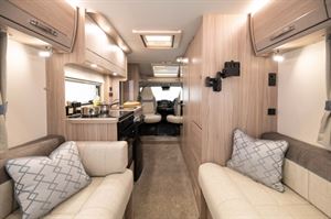 Inside the Accordo (photo courtesy of Elddis) Inside the Accordo (photo courtesy of Elddis)