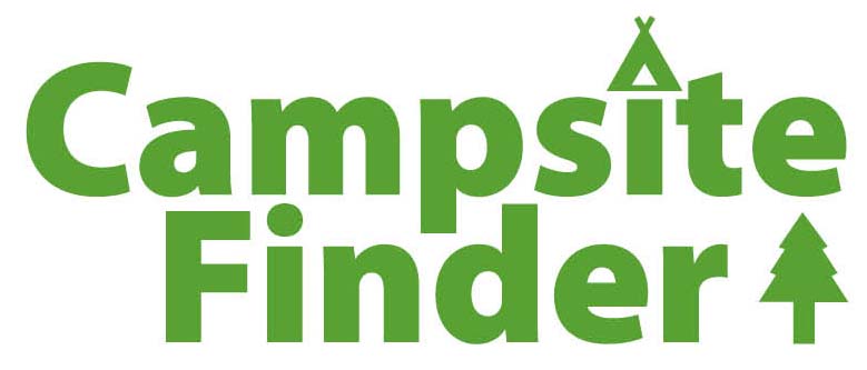 Try our Campsite Finder today! Campsite Finder logo