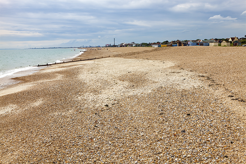 Hayling Island’s main beach Hayling Island’s main beach