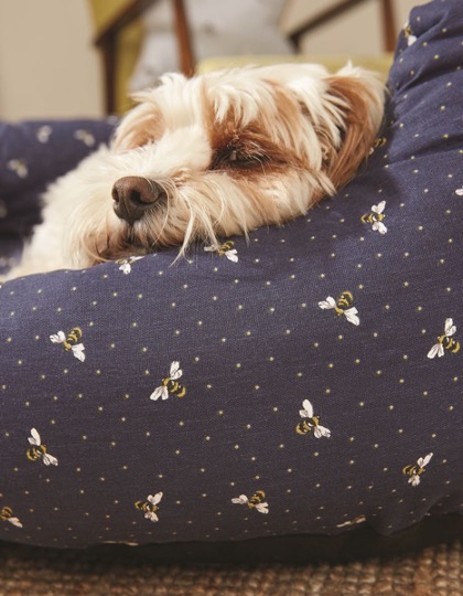 Fat Face Bee Spot Dog Bed