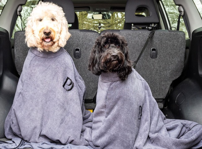Pawdaw of London Luxury Dog Drying Bag