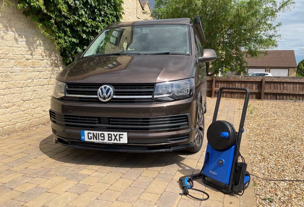 The Nilfisk Core 150 Power Control Motorhome Roof Pressure Washer The Nilfisk Core 150 Power Control Motorhome Roof Pressure Washer