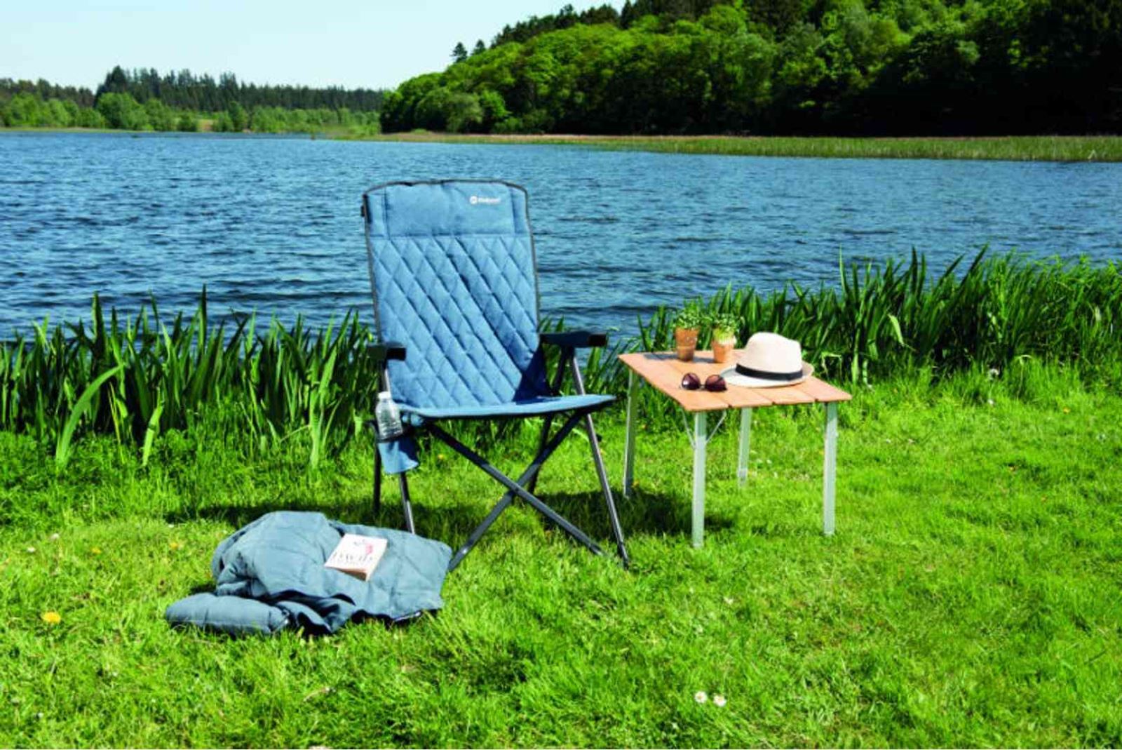 An Outwell camping chair An Outwell camping chair
