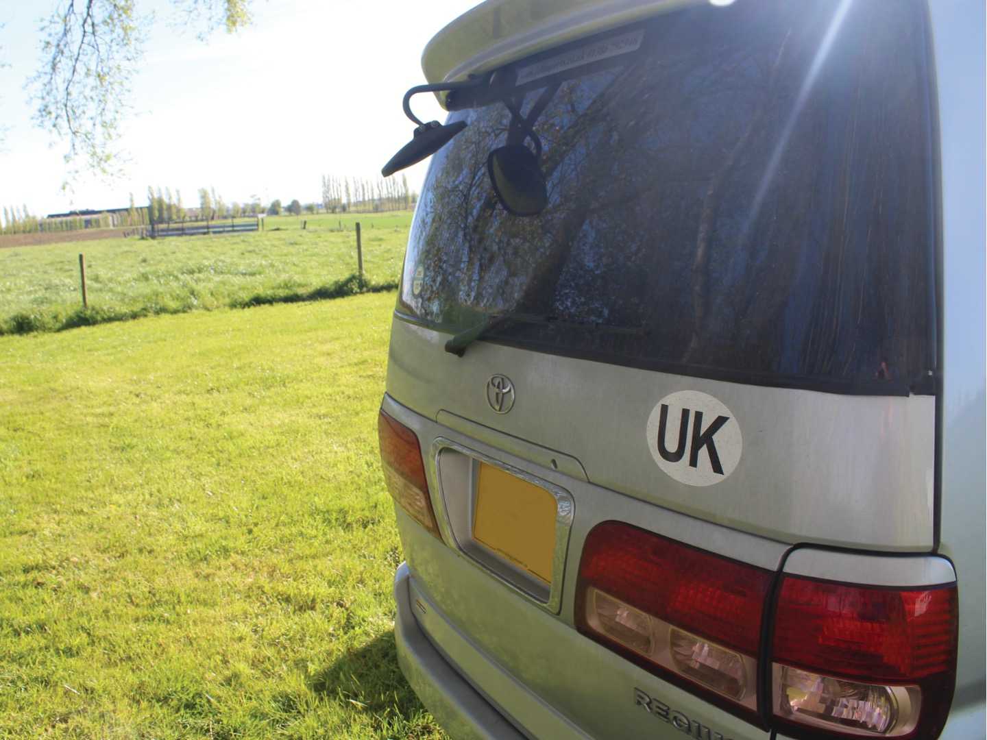 You’ll need UK stickers if your number plates don’t have a UK identifier A UK sticker