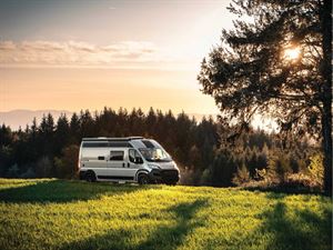A campervan in the Black Forest (photo courtesy of AdobeStock) A campervan in the Black Forest (photo courtesy of AdobeStock)