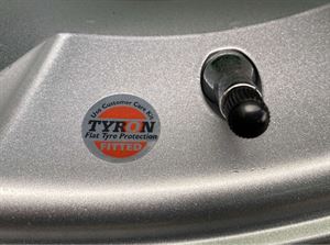 A tyre valve (photo courtesy of Lee Davey) A tyre valve (photo courtesy of Lee Davey)