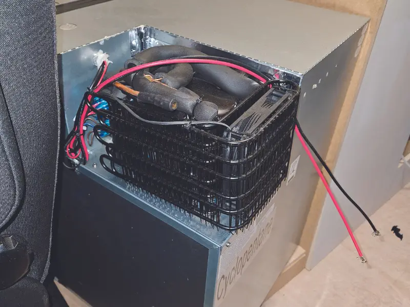 A compact compressor for a fridge A compact compressor for a fridge