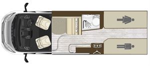 The layout for the new model