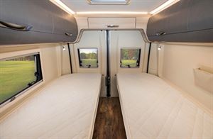 Twin rear single beds