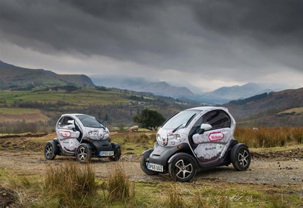 Get about the Lake District in a futuristic Twizy
