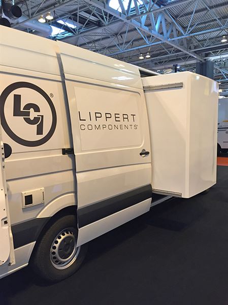 The Lippert van slide-out