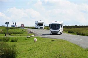 They enjoy the beautiful Scottish and Welsh countryside...