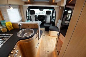 View forwards in the longer low-profile version of the new B-Modern Comfort 680