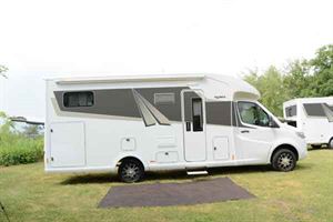 The all-new M-Line T 7400 GD low-profile motorhome built on the new Mercedes-Benz Sprinter