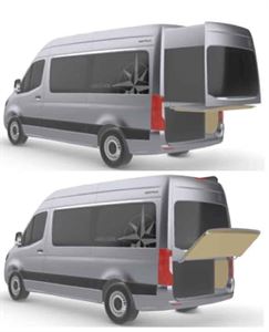 The new James Cook will have a rear slide-out and a storage compartment below The new James Cook will have a rear slide-out and a storage compartment below