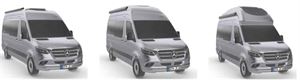 There will be three models in the new 2019 James Cook campervan line-up There will be three models in the new 2019 James Cook campervan line-up