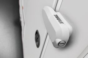 Thule locks secure the Swift Kon-tiki Dynamic garage