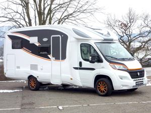 The exterior of the The new Iridium electric motorhome