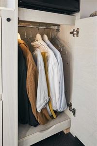 Locker space is ample