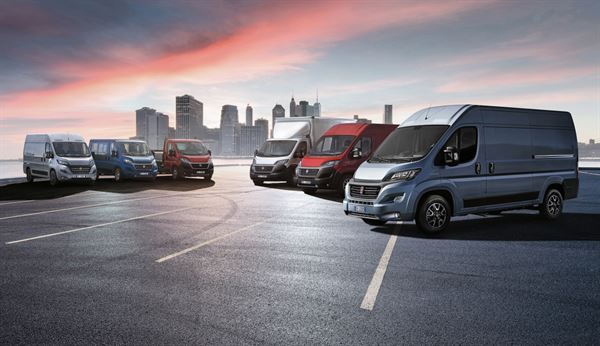 The Fiat Ducato range