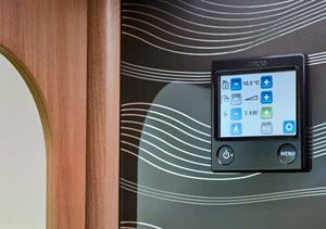 All Autographs get Alde radiator heating with a touchscreen control