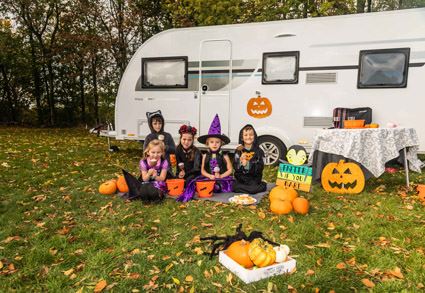 Camping and Caravan Club publishes list of campsites open in winter as well as those with festive speacial events like this Halloween one Camping and Caravan Club publishes list of campsites open in winter as well as those with festive speacial events like this Halloween one