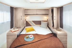 Rapido 886F Ultimate Line bedroom