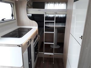 The six-berth 760 has rear bunk beds