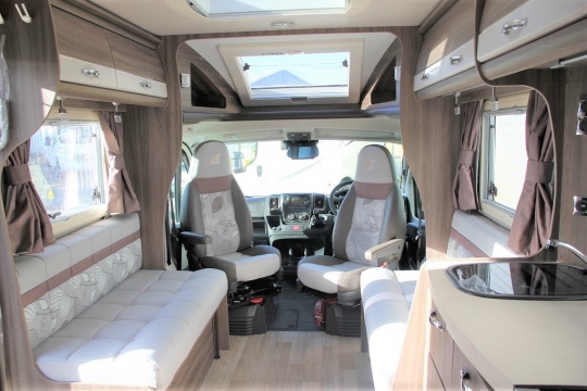 Interior of the Auto-Sleeper Corinium FB motorhome